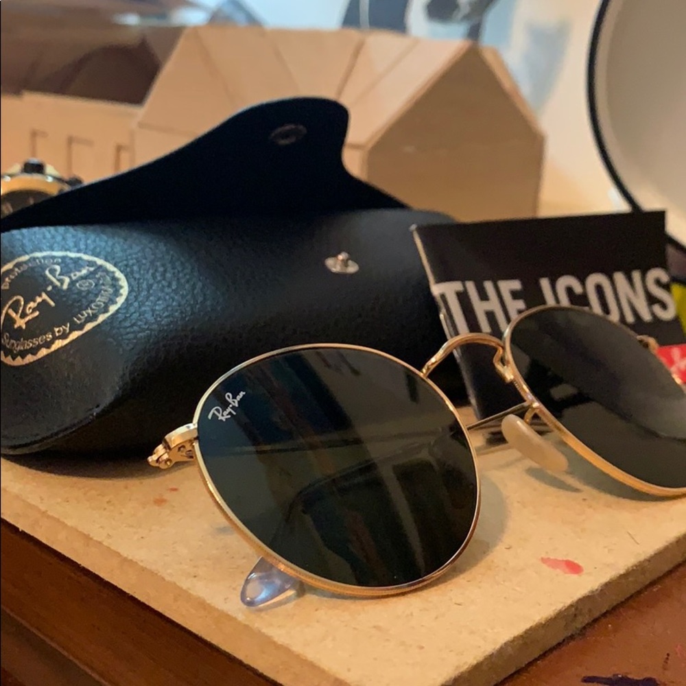 Ray bands Round Metal Glasses